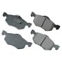Akebono ACT843 Akebono ProACT Ultra Premium Ceramic Disc Brake Pad Kit