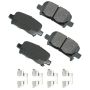 Akebono ACT865A Akebono ProACT Ultra Premium Ceramic Disc Brake Pad Kit