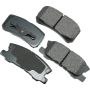 Akebono ACT868 Akebono ProACT Ultra Premium Ceramic Disc Brake Pad Kit