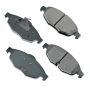 Akebono ACT869 Akebono ProACT Ultra Premium Ceramic Disc Brake Pad Kit