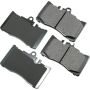 Akebono ACT870 Akebono ProACT Ultra Premium Ceramic Disc Brake Pad Kit