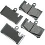 Akebono ACT871 Akebono ProACT Ultra Premium Ceramic Disc Brake Pad Kit