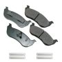 Akebono ACT881 Akebono ProACT Ultra Premium Ceramic Disc Brake Pad Kit