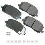 Akebono ACT884A Akebono ProACT Ultra Premium Ceramic Disc Brake Pad Kit