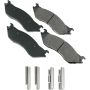 Akebono ACT897 Akebono ProACT Ultra Premium Ceramic Disc Brake Pad Kit