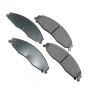 Akebono ACT921 Akebono ProACT Ultra Premium Ceramic Disc Brake Pad Kit