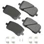 Akebono ACT923A Akebono ProACT Ultra Premium Ceramic Disc Brake Pad Kit