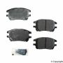 Akebono ACT930 Akebono ProACT Ultra Premium Ceramic Disc Brake Pad Kit