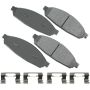 Akebono ACT931 Akebono ProACT Ultra Premium Ceramic Disc Brake Pad Kit