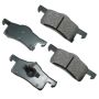 Akebono ACT935 Akebono ProACT Ultra Premium Ceramic Disc Brake Pad Kit