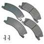 Akebono ACT945 Akebono ProACT Ultra Premium Ceramic Disc Brake Pad Kit