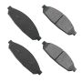 Akebono ACT953 Akebono ProACT Ultra Premium Ceramic Disc Brake Pad Kit