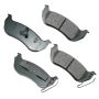 Akebono ACT981 Akebono ProACT Ultra Premium Ceramic Disc Brake Pad Kit