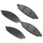 Akebono ACT997 Akebono ProACT Ultra Premium Ceramic Disc Brake Pad Kit