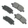 Akebono ACT999 Akebono ProACT Ultra Premium Ceramic Disc Brake Pad Kit