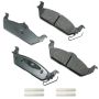 Akebono ASP1012A Akebono Performance Ultra Premium Ceramic Disc Brake Pad Kit