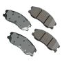 Akebono ASP1264 Akebono Performance Ultra Premium Ceramic Disc Brake Pad Kit