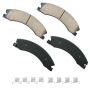 Akebono ASP1411 Akebono Performance Ultra Premium Ceramic Disc Brake Pad Kit