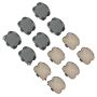 Akebono ASP1419 Akebono Performance Ultra Premium Ceramic Disc Brake Pad Kit