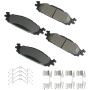 Akebono ASP1508A Akebono Performance Ultra Premium Ceramic Disc Brake Pad Kit