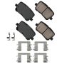 Akebono ASP1766 Akebono Performance Ultra Premium Ceramic Disc Brake Pad Kit