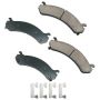 Akebono ASP784A Akebono Performance Ultra Premium Ceramic Disc Brake Pad Kit