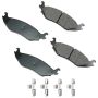 Akebono ASP898A Akebono Performance Ultra Premium Ceramic Disc Brake Pad Kit