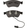 Akebono EUR1024 Akebono EURO Ultra Premium Ceramic Disc Brake Pad Kit