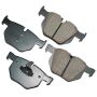 Akebono EUR1042A Akebono EURO Ultra Premium Ceramic Disc Brake Pad Kit
