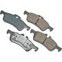 Akebono EUR1060 Akebono EURO Ultra Premium Ceramic Disc Brake Pad Kit