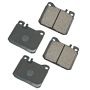 Akebono EUR1072 Akebono EURO Ultra Premium Ceramic Disc Brake Pad Kit