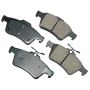 Akebono EUR1095 Akebono EURO Ultra Premium Ceramic Disc Brake Pad Kit