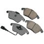 Akebono EUR1107 Akebono EURO Ultra Premium Ceramic Disc Brake Pad Kit