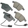 Akebono EUR1111 Akebono EURO Ultra Premium Ceramic Disc Brake Pad Kit