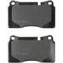 Akebono EUR1129 Akebono EURO Ultra Premium Ceramic Disc Brake Pad Kit