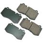 Akebono EUR1223 Akebono EURO Ultra Premium Ceramic Disc Brake Pad Kit