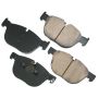 Akebono EUR1294 Akebono EURO Ultra Premium Ceramic Disc Brake Pad Kit