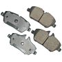 Akebono EUR1308 Akebono EURO Ultra Premium Ceramic Disc Brake Pad Kit