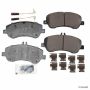 Akebono EUR1406 Akebono EURO Ultra Premium Ceramic Disc Brake Pad Kit
