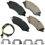 Akebono EUR1479B Akebono EURO Ultra Premium Ceramic Disc Brake Pad Kit