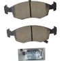 Akebono EUR1568 Akebono EURO Ultra Premium Ceramic Disc Brake Pad Kit