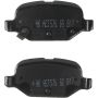 Akebono EUR1569 Akebono EURO Ultra Premium Ceramic Disc Brake Pad Kit