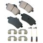 Akebono EUR1630A Akebono EURO Ultra Premium Ceramic Disc Brake Pad Kit