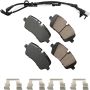 Akebono EUR1692A Akebono EURO Ultra Premium Ceramic Disc Brake Pad Kit
