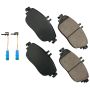 Akebono EUR1694 Akebono EURO Ultra Premium Ceramic Disc Brake Pad Kit