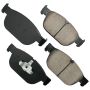 Akebono EUR1865 Akebono EURO Ultra Premium Ceramic Disc Brake Pad Kit