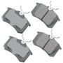 Akebono EUR340 Akebono EURO Ultra Premium Ceramic Disc Brake Pad Kit