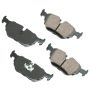 Akebono EUR396A Akebono EURO Ultra Premium Ceramic Disc Brake Pad Kit