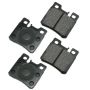 Akebono EUR495 Akebono EURO Ultra Premium Ceramic Disc Brake Pad Kit