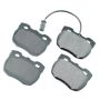 Akebono EUR520 Akebono EURO Ultra Premium Ceramic Disc Brake Pad Kit